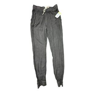 Young Fabulous & Broke Gray Joggers Pants Size Medium Rayon Beach NWT